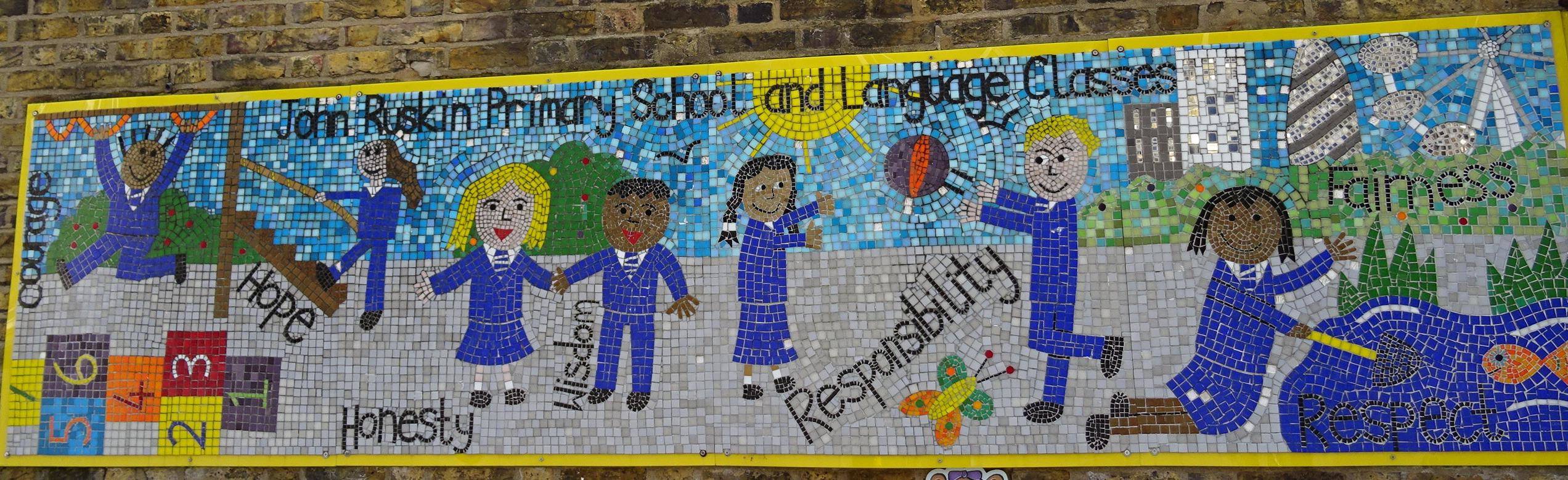 Playground mosaic